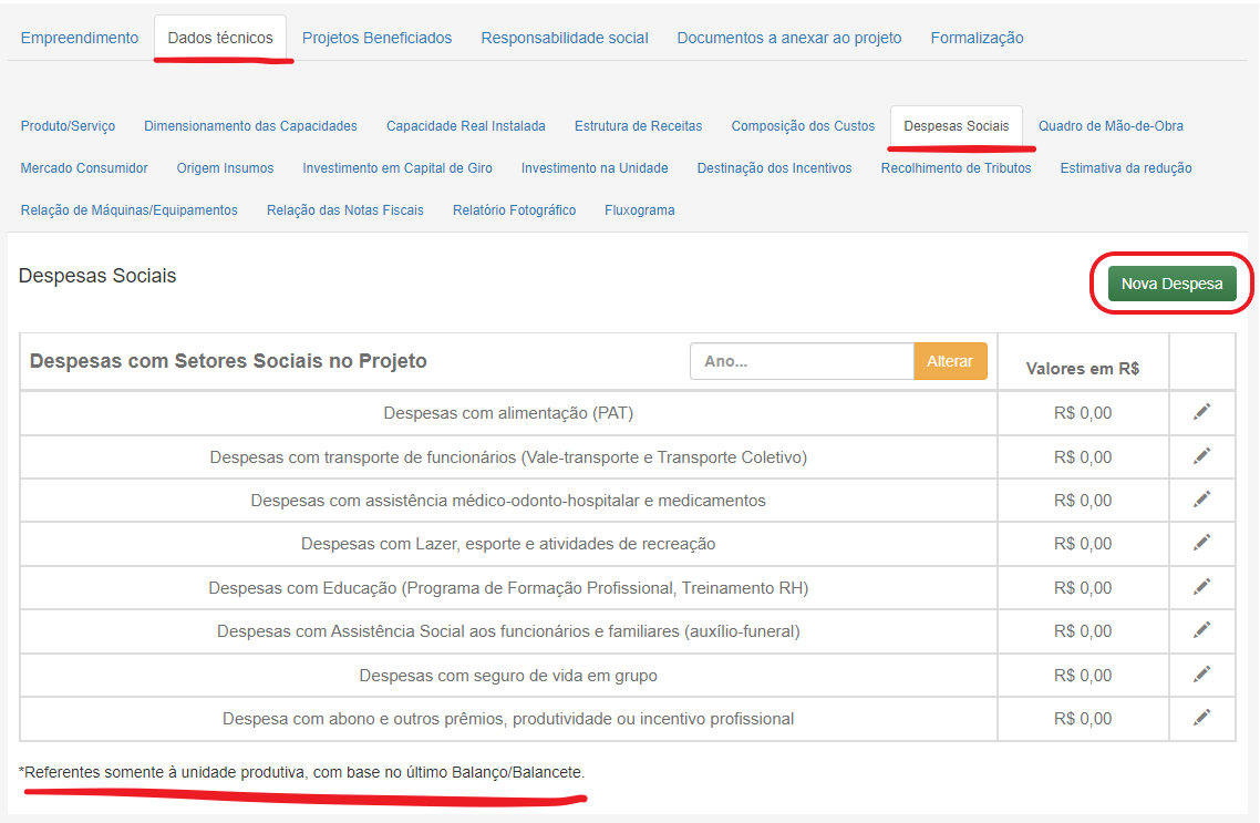 pleito-dados-tecnicos-despesas-sociais