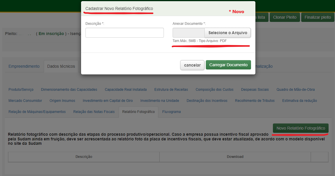 pleito-dados-tecnicos-relatorio-fotografico-novo